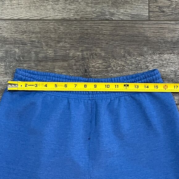 Vintage 90s Fruit of the Loom Blue Sweatpants Joggers Made in USA - Men's Large - Picture 5 of 6